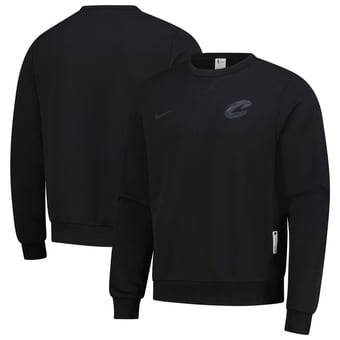 Men's Nike  Black Cleveland Cavaliers Authentic Standard Issue Travel Dri-FIT Sweatshirt