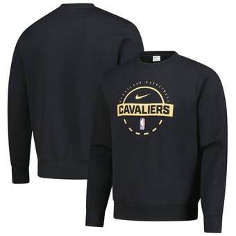 Men's Nike  Black Cleveland Cavaliers 2025/26 Authentic Practice Club Sweatshirt