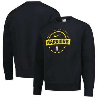 Men's Nike  Black Golden State Warriors 2025/26 Authentic Practice Club Sweatshirt