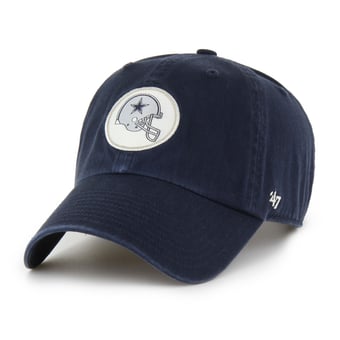 Men's '47  Navy Dallas Cowboys Helmet Clean-Up Adjustable Hat