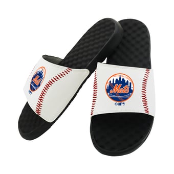 Unisex ISlide New York Mets Baseball Stitch Slide Sandals