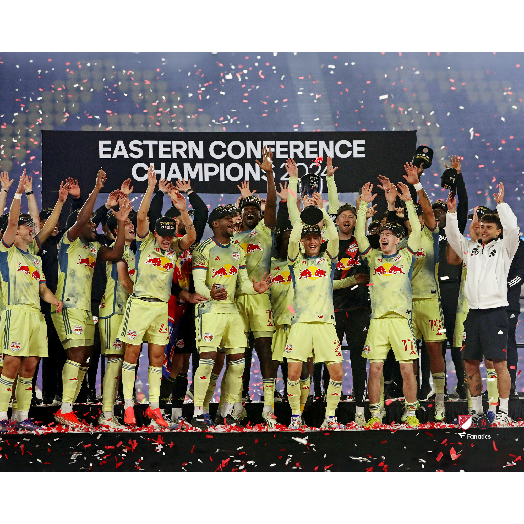 Fanatics Authentic New York Red Bulls 2024 MLS Eastern Conference Champions Photograph