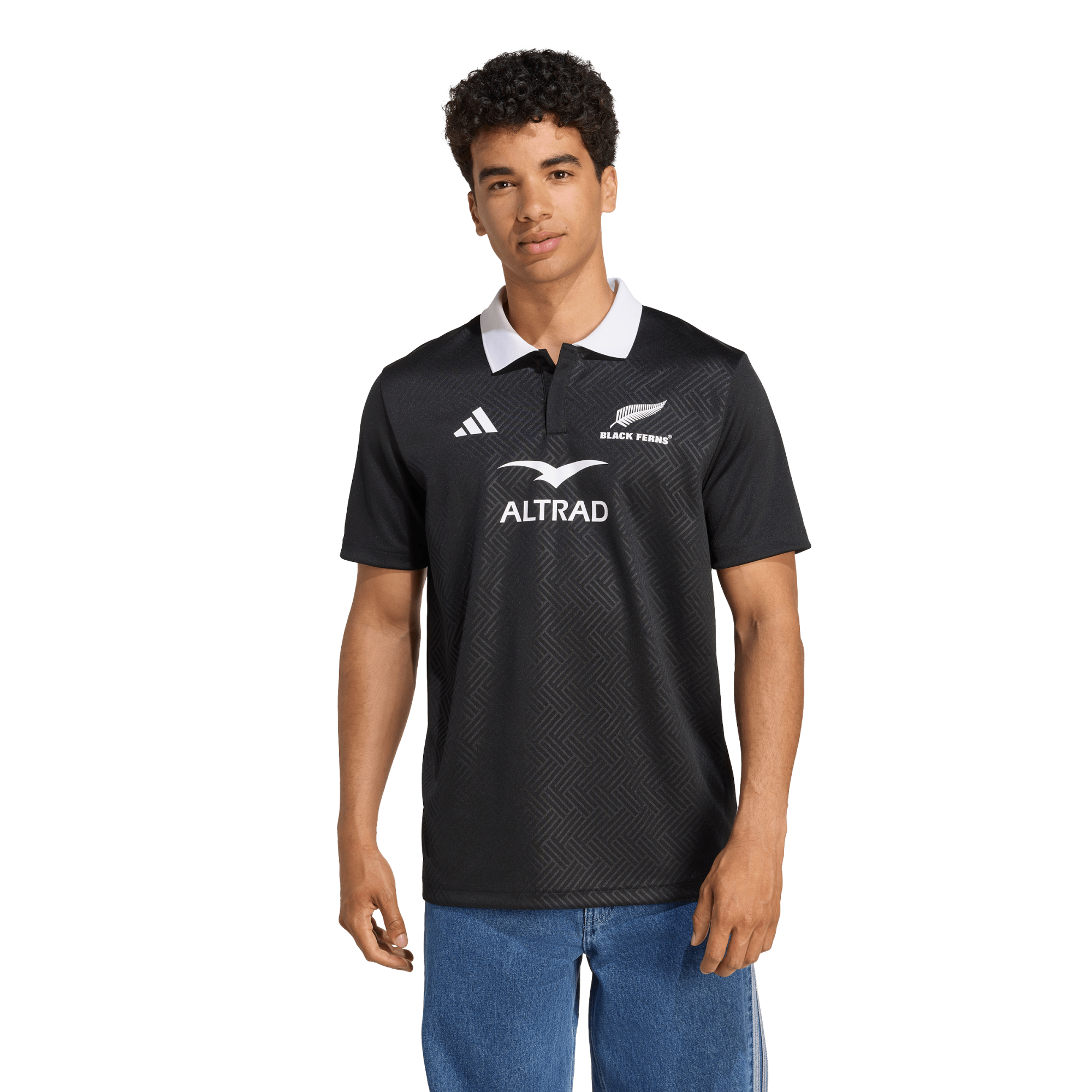 Polo Adidas Supporters Black Ferns
