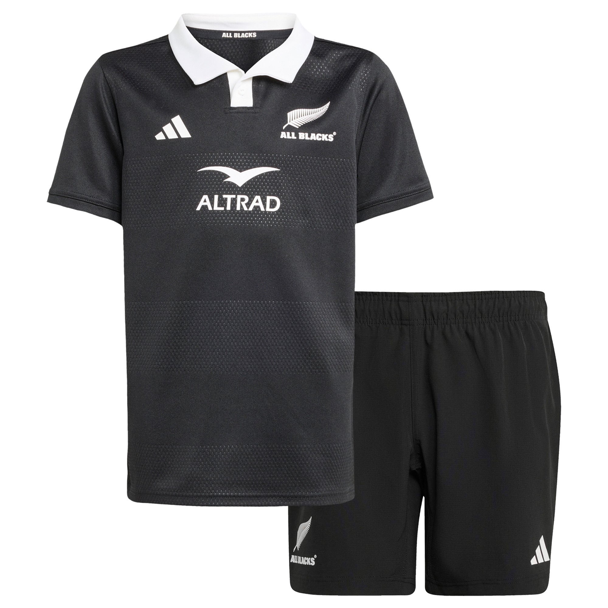 Kit da casa per neonati degli All Blacks adidas 2026/27