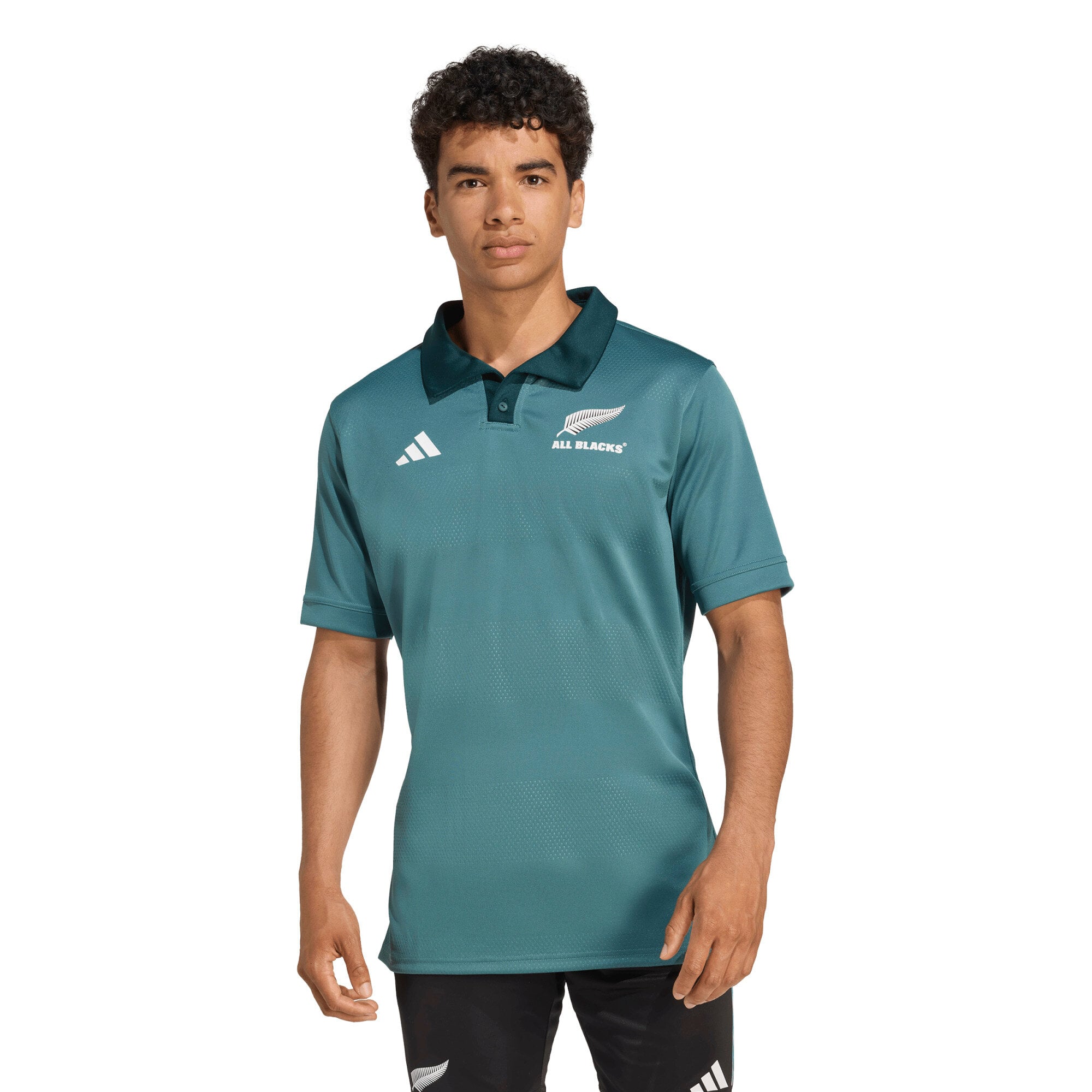 Maglia da allenamento All Blacks adidas - Verde acqua