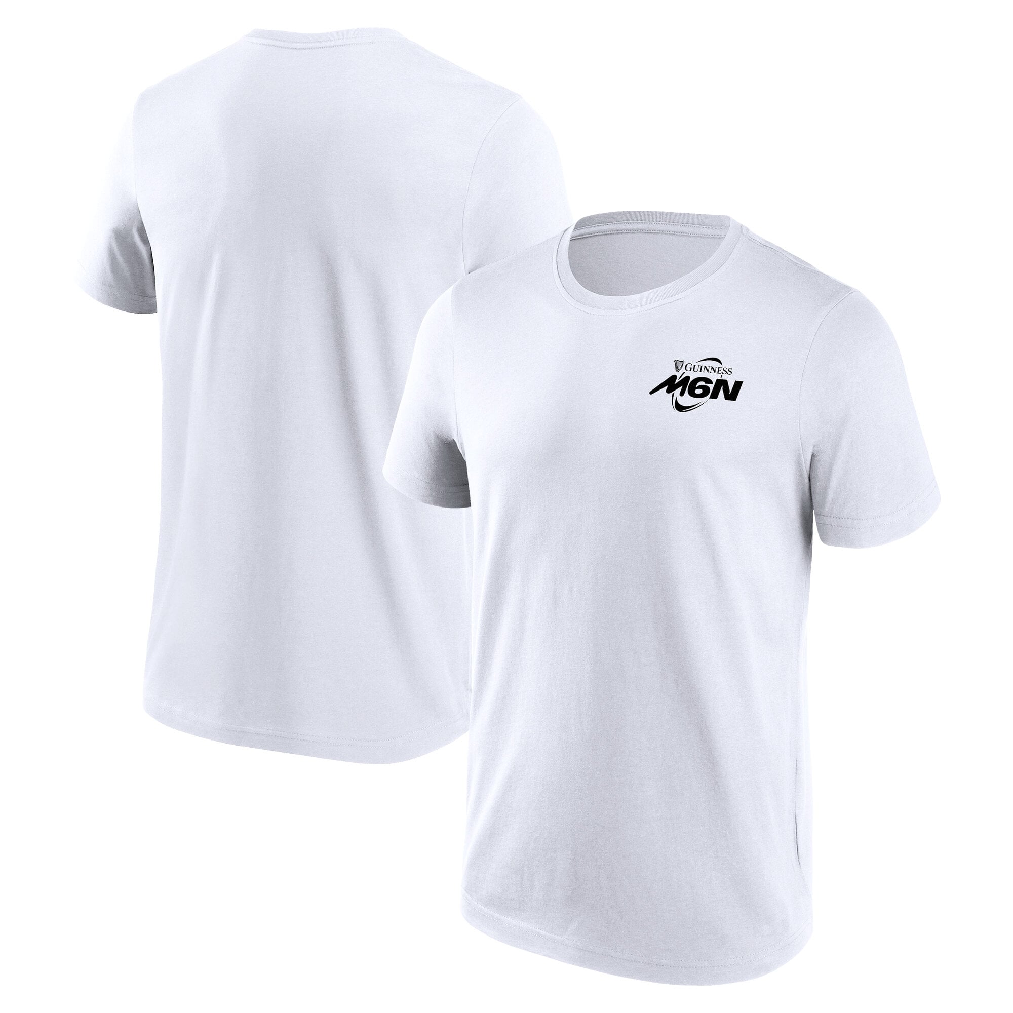Guinness Six Nations Left Chest Logo Graphic T-Shirt - Bianco