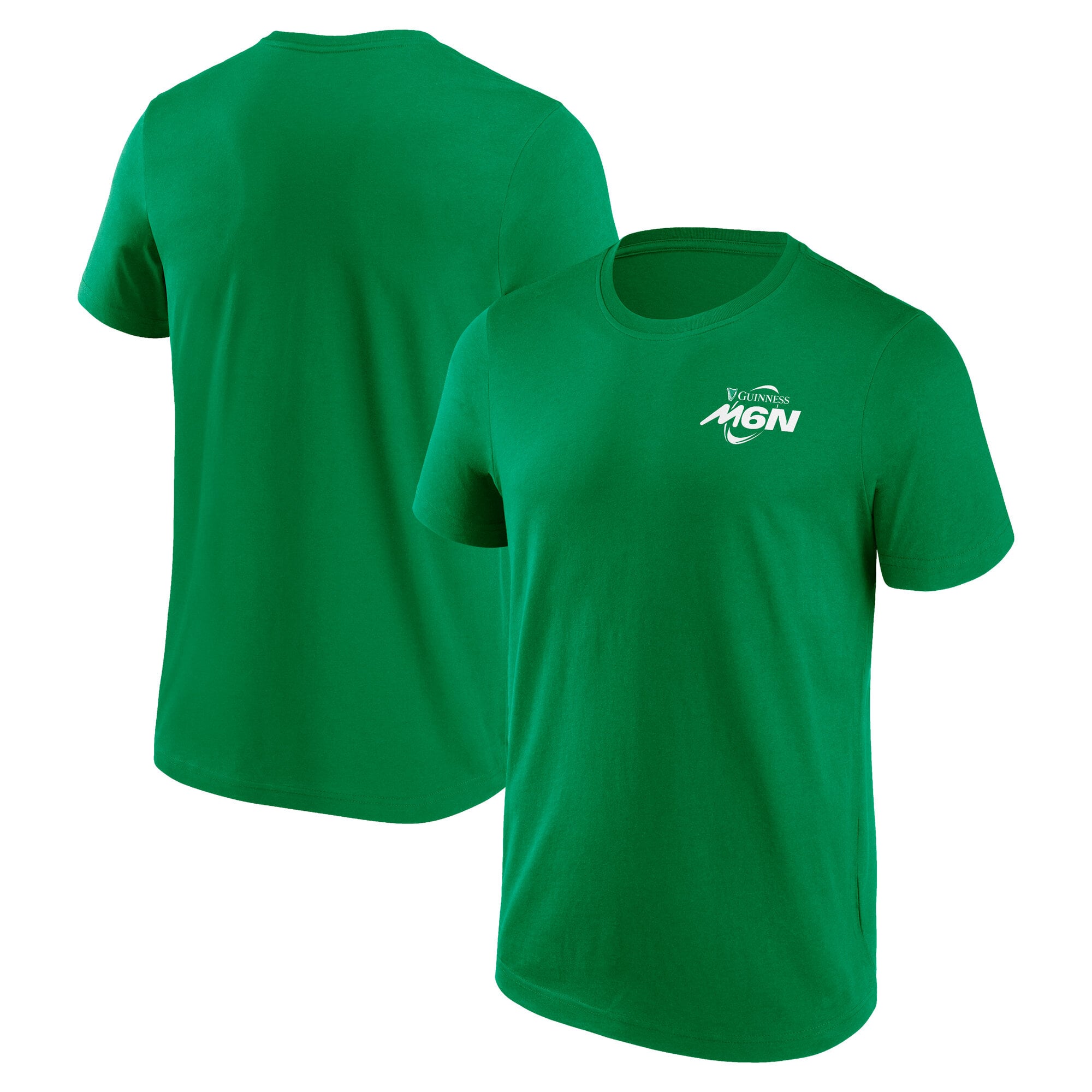 Guinness Six Nations Left Chest Mono Logo Graphic T-Shirt - Verde