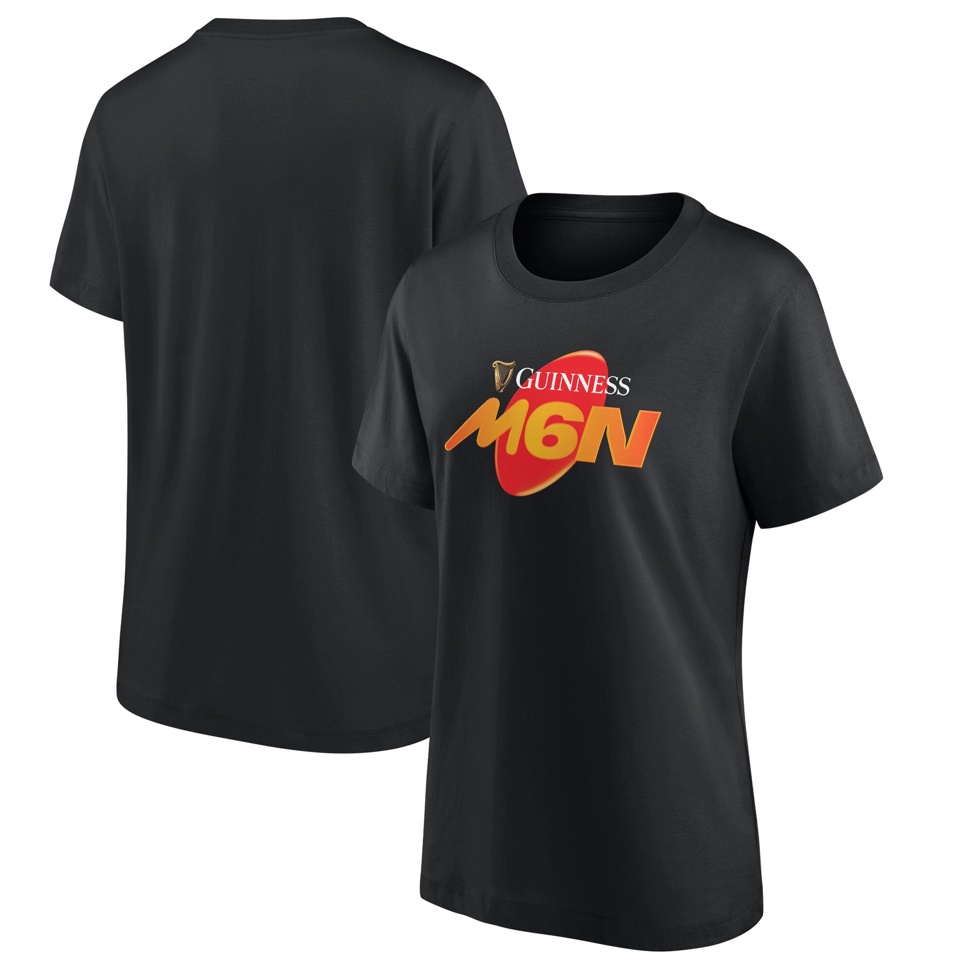 Guinness Six Nations Primary Logo Graphic T-Shirt - Nero - Donna