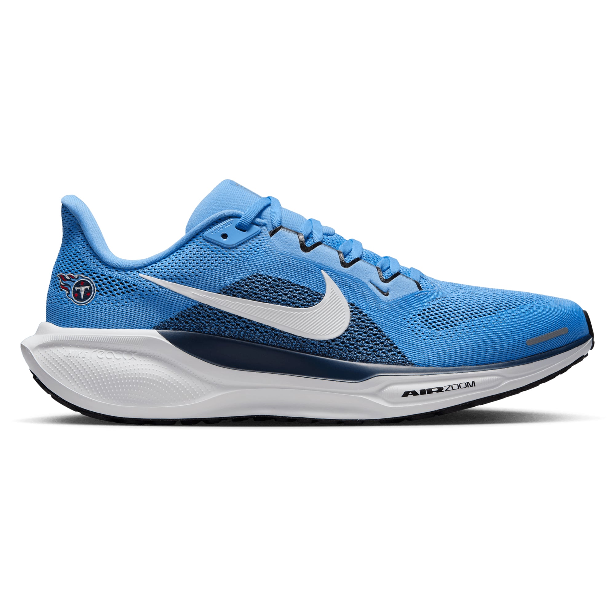 Unisex Nike Hellblaue Tennessee Titans Air Zoom Pegasus 41 Sneakers