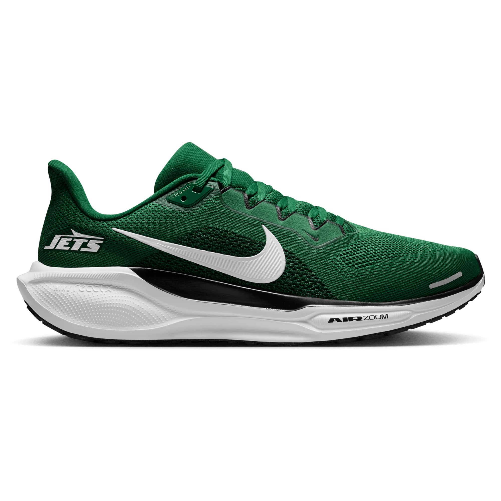 Unisex Nike Grüne New York Jets Air Zoom Pegasus 41 Sneakers