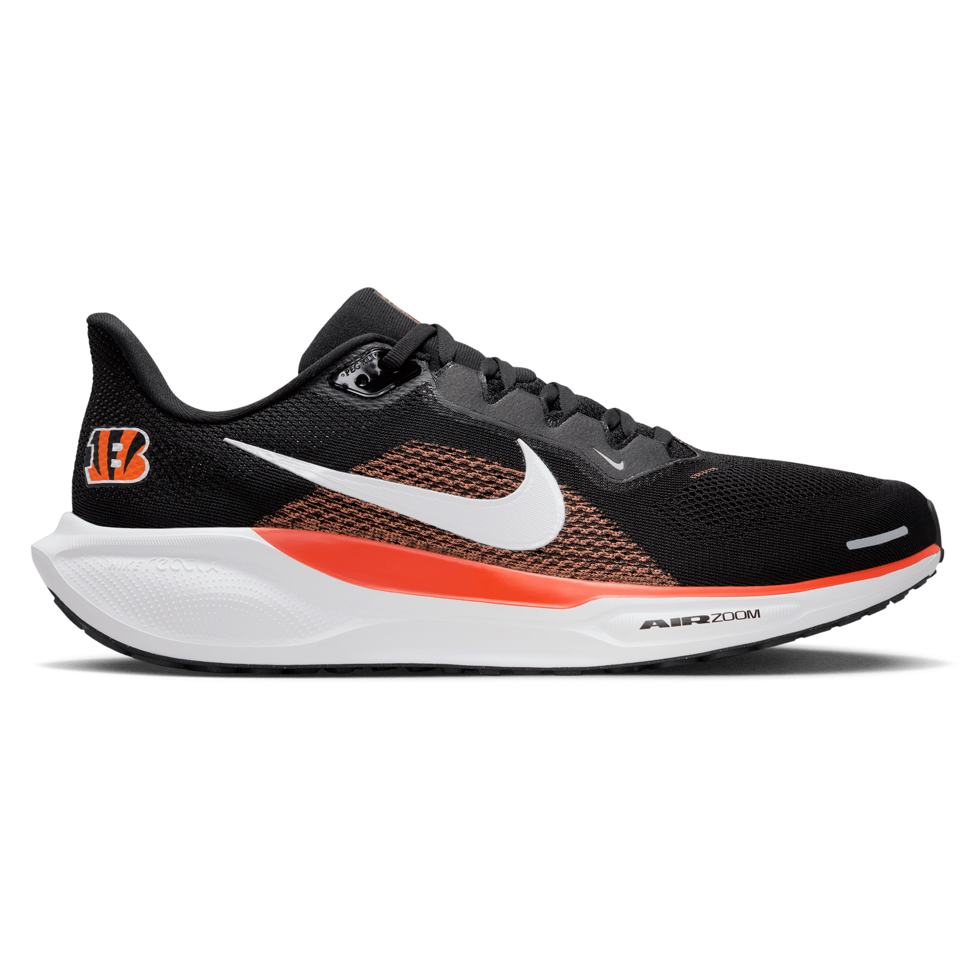 Unisex Nike Black Cincinnati Bengals Air Zoom Pegasus 41 Sneakers