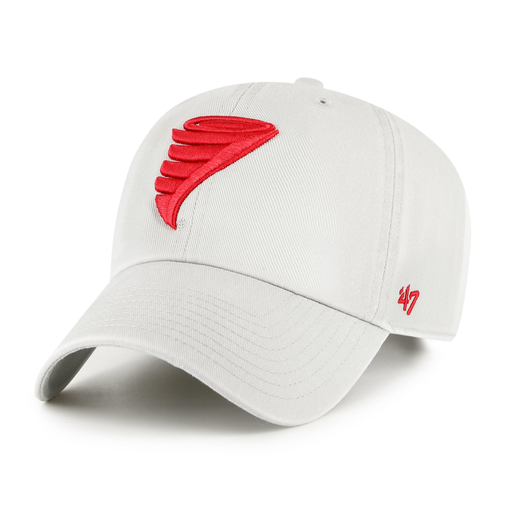 Unisex '47  Gray Iowa State Cyclones Mascot Clean Up Adjustable Hat