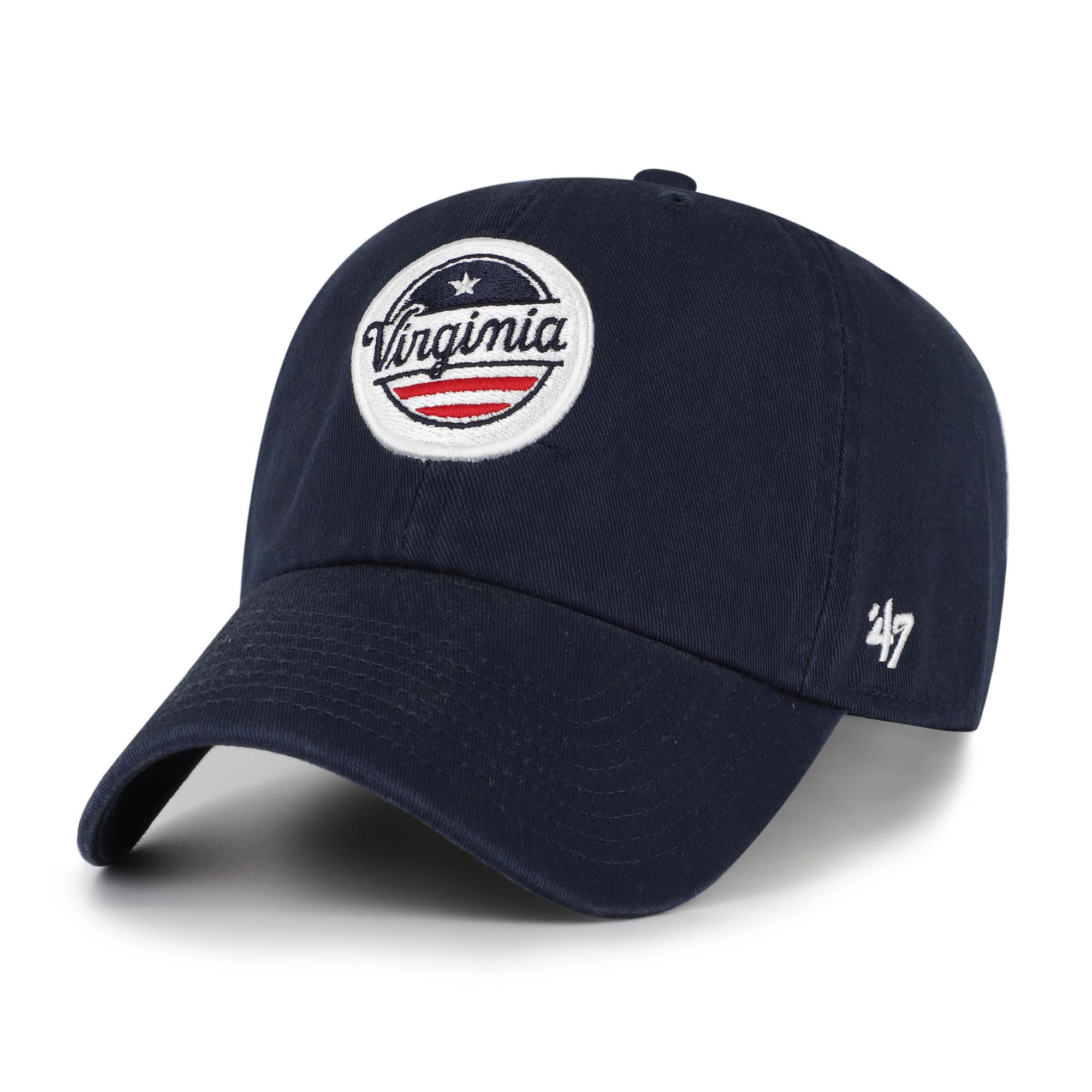 Unisex ’47 Virginia Cavaliers Navy Clean Up Adjustable Hat Unisex ’47 Virginia Cavaliers Navy Clean Up Adjustable Hat