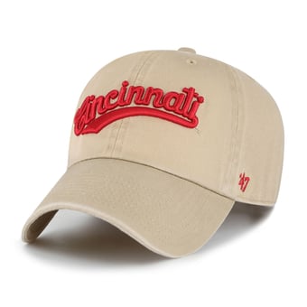 Unisex '47  Cincinnati Bearcats Tan Vault Clean Up Adjustable Hat