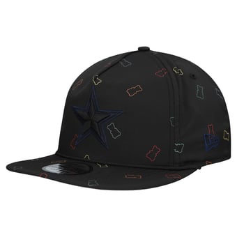 Men's New Era  Black Dallas Cowboys Gummy Golfer Snapback Hat