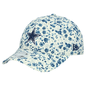 Women's New Era  Cream Dallas Cowboys Ditzy 9TWENTY Adjustable Hat