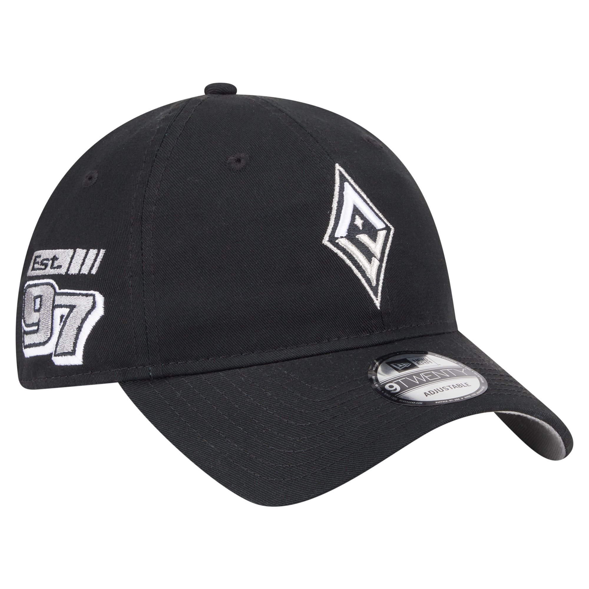 Unisex New Era Black Las Vegas Aces 9TWENTY Established Date Side Patch Hat