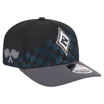 Unisex New Era  Black Las Vegas Aces 9SEVENTY Checkerboard Print Adjustable Hat
