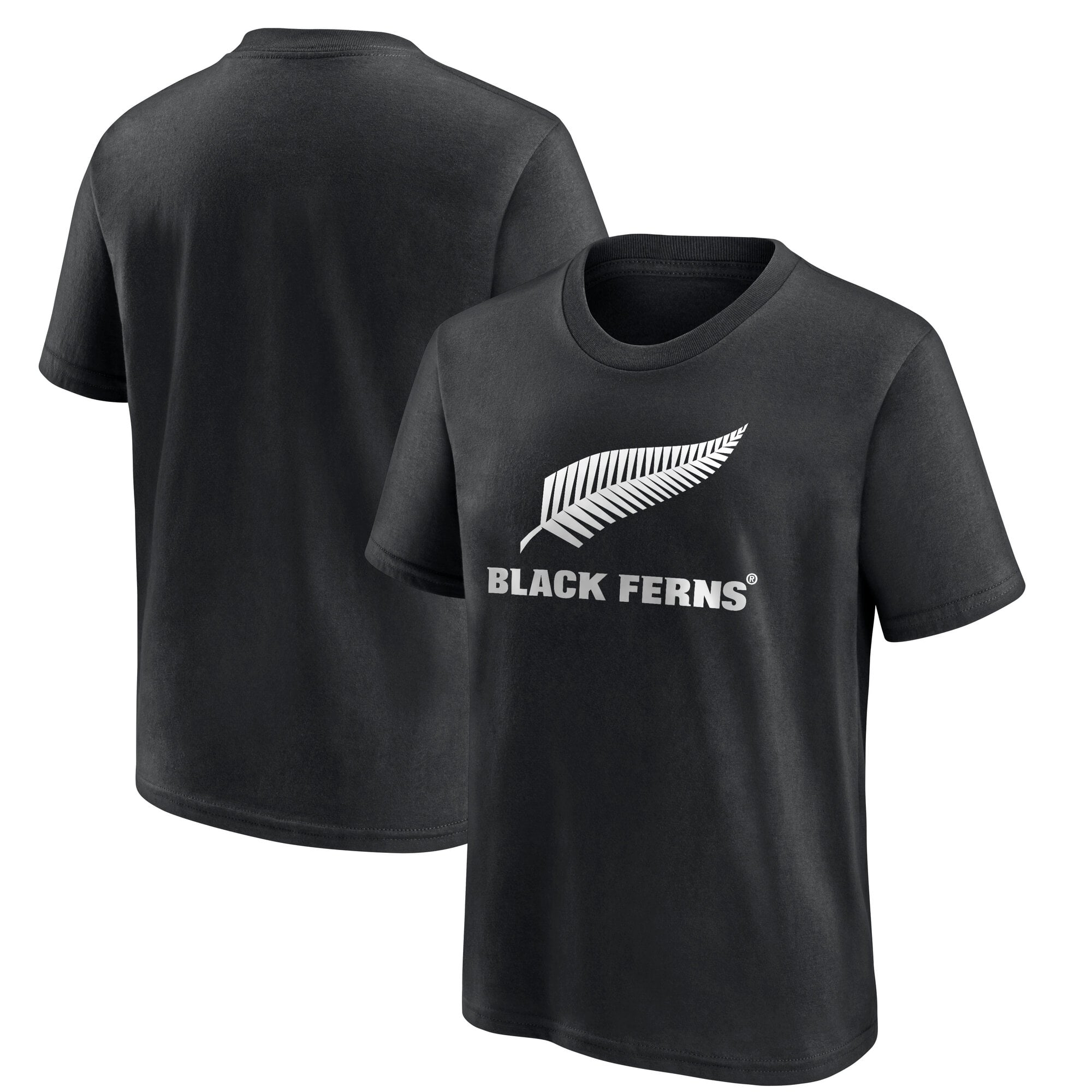 T-shirt con grafica del logo primario Black Ferns - Nero - Junior