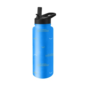 Logo Brands Los Angeles Chargers 34oz. Steep and Repeat Quencher Bottle