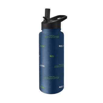 Logo Brands Seattle Seahawks 34oz. Steap and Repeat Quencher Bottle