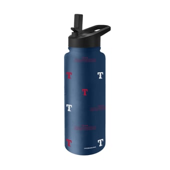 Logo Brands Texas Rangers 34oz. Steep and Repeat Quencher Bottle