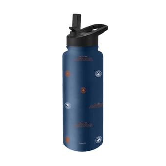 Logo Brands Houston Astros 34oz. Steep and Repeat Quencher Bottle
