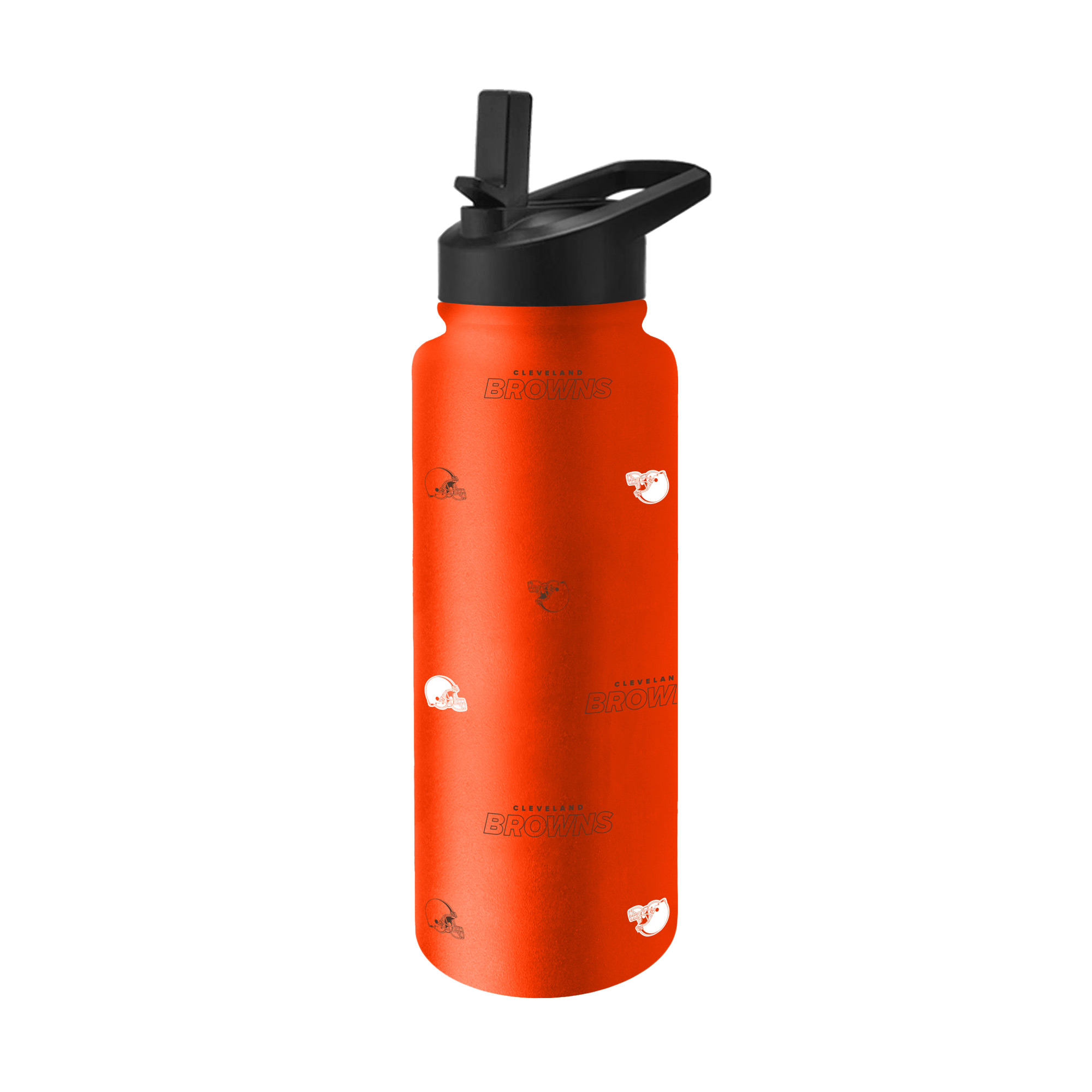 Logo Brands Cleveland Browns 34oz. Steep and Repeat Quencher Bottle