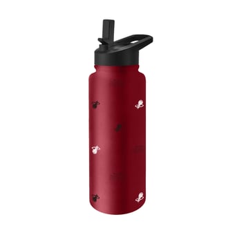 Logo Brands Miami Heat 34oz. Steep and Repeat Quencher Bottle