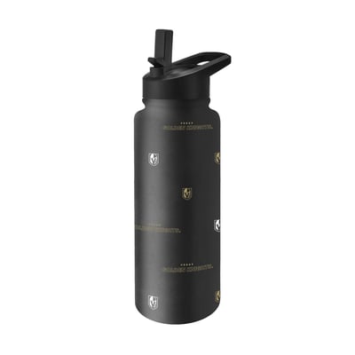 Logo Brands Vegas Golden Knights 34oz. Steep and Repeat Quencher Bottle