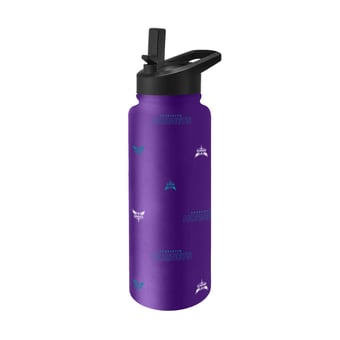 Logo Brands Charlotte Hornets 34oz. Steep and Repeat Quencher Bottle