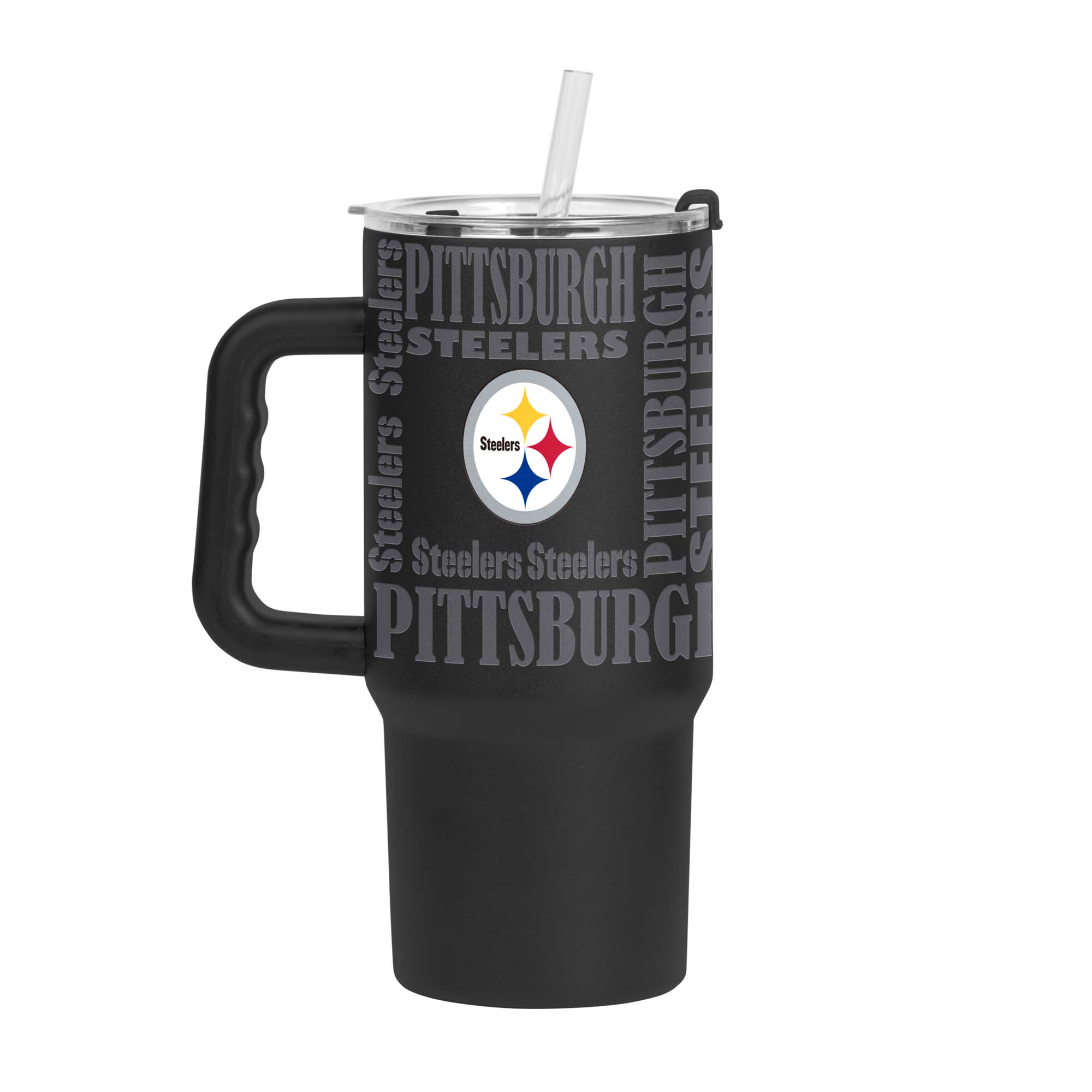 Pittsburgh Steelers 24oz. Replay Powder Coat Tumbler