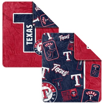Texas Rangers 50" x 60" Dream Weave Throw Blanket