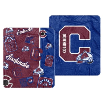 "Colorado Avalanche 50"" x 60"" Dream Weave Throw Blanket"
