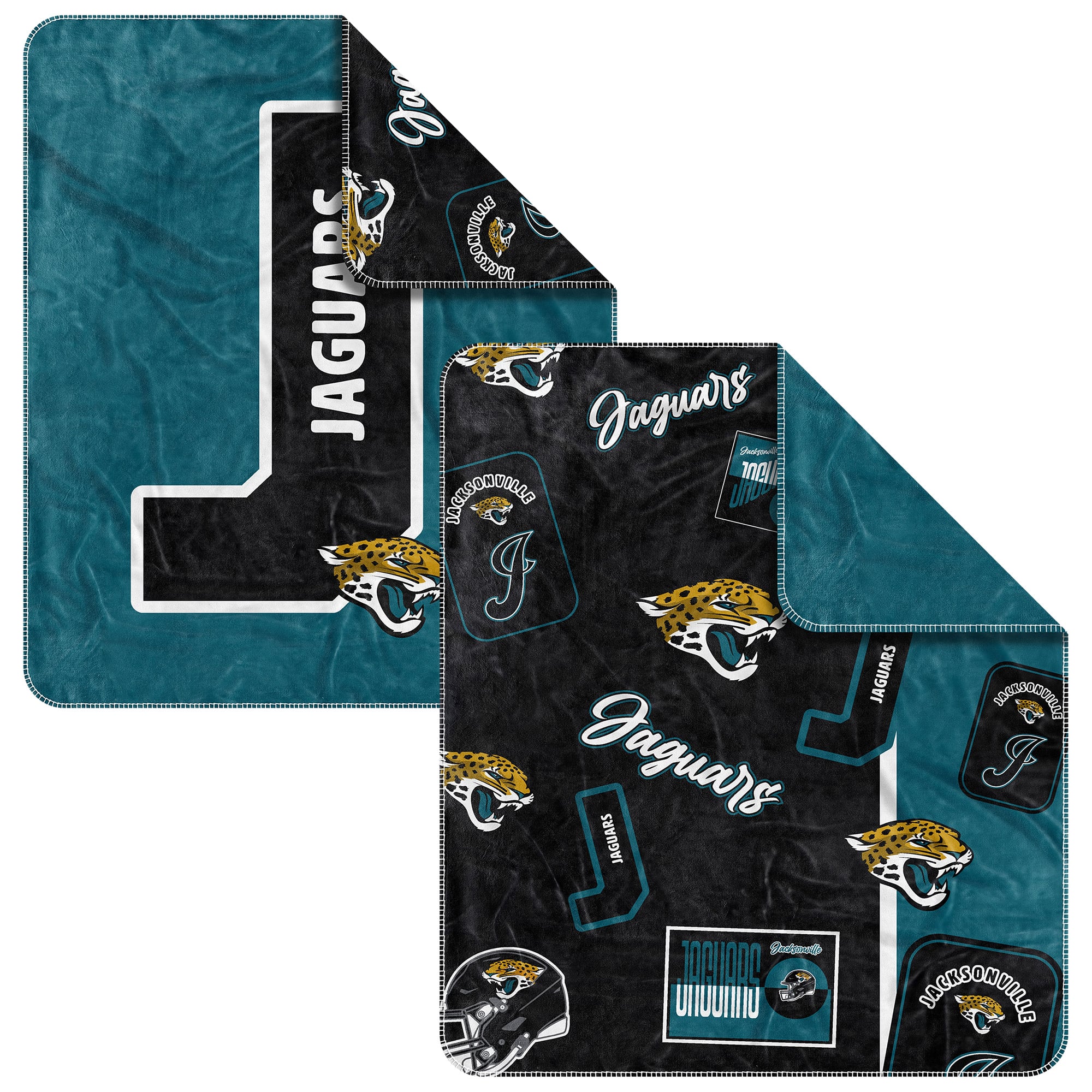 Jacksonville Jaguars 50" x 60" Dream Weave Throw Blanket