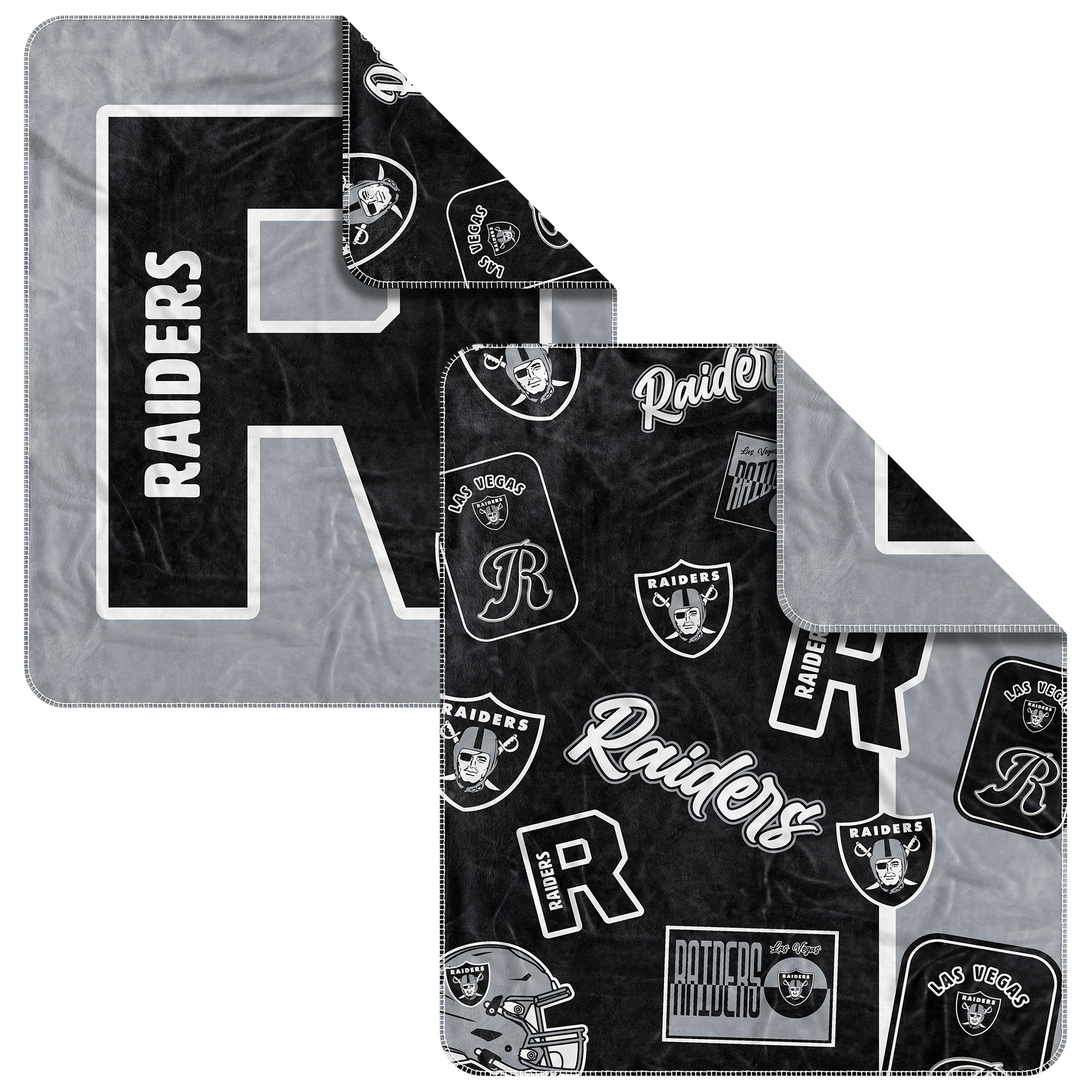 Las Vegas Raiders 50” x 60” Dream Weave Throw Blanket