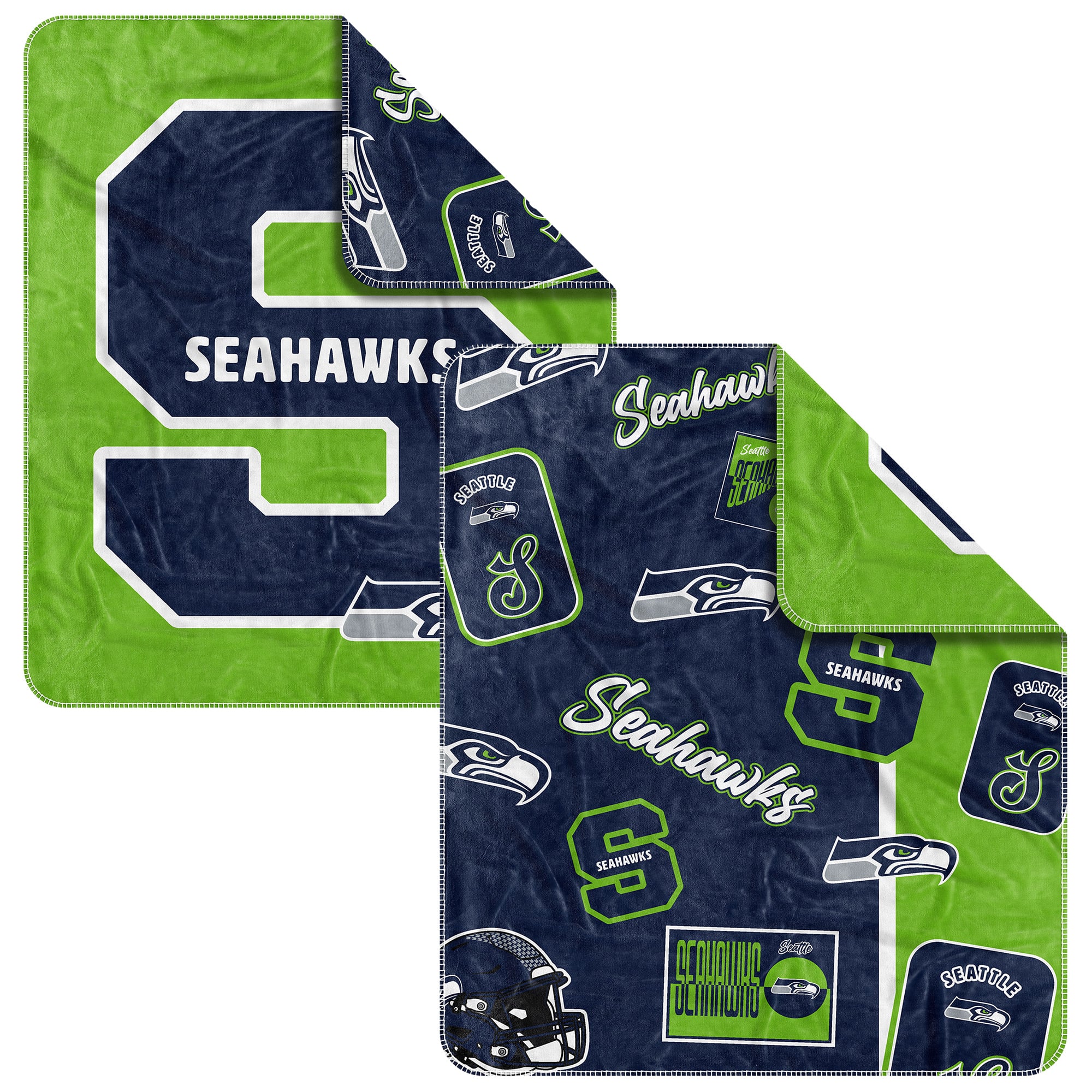 Seattle Seahawks 50" x 60" Dream Weave Throw Blanket