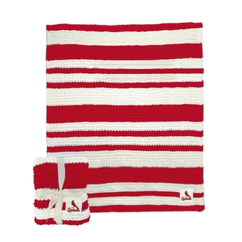 St. Louis Cardinals 50" x 60" Cable-Knit Throw Blanket