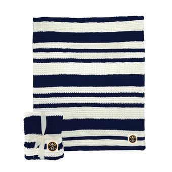 Denver Nuggets 50" x 60" Cable-Knit Throw Blanket