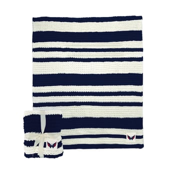 Washington Capitals 50" x 60" Cable-Knit Throw Blanket
