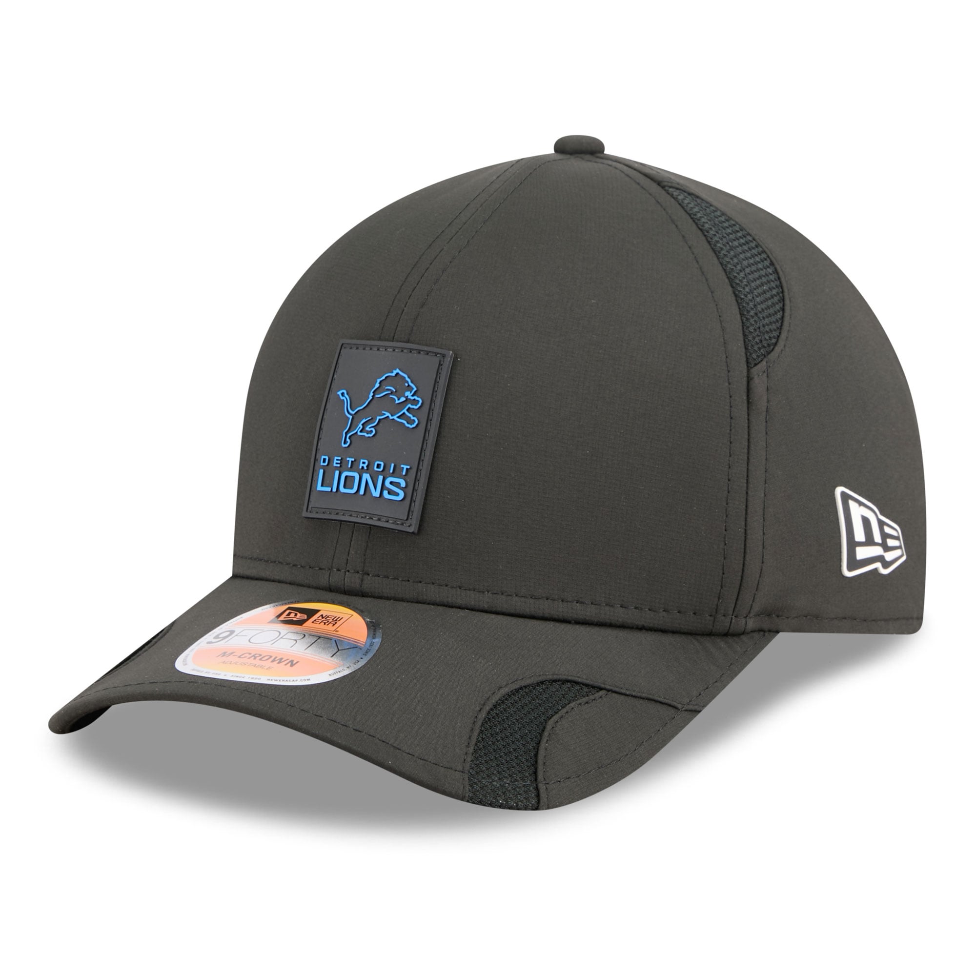Men's New Era Detroit Lions 2025 Sideline M-Crown 9FORTY Adjustable Hat