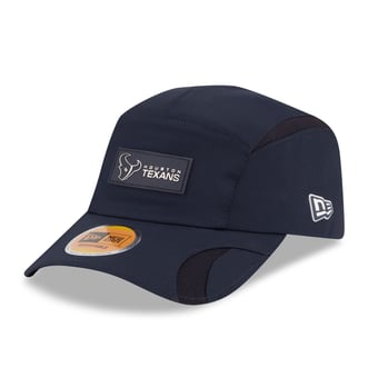 Men's New Era Navy Houston Texans 2025 Sideline  Runner Adjustable Hat