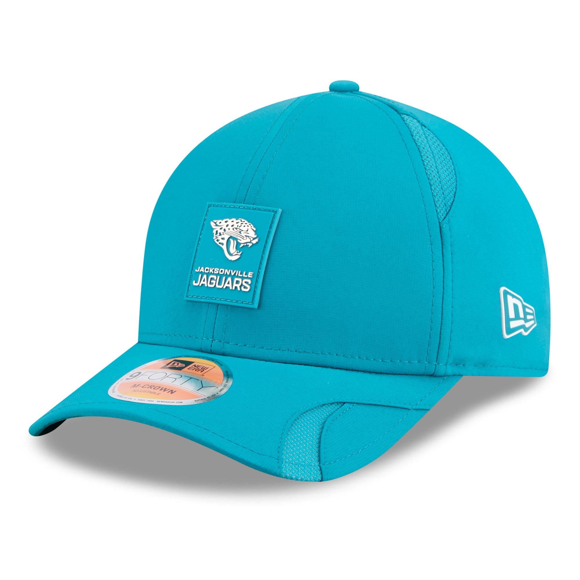 Youth New Era Teal Jacksonville Jaguars 2025 Sideline 9FORTY Adjustable Hat Youth New Era Teal Jacksonville Jaguars 2025 Sideline 9FORTY Adjustable Hat