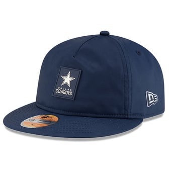 Men's New Era Navy Dallas Cowboys 2025 Sideline  Retro Crown 59FIFTY Fitted Hat