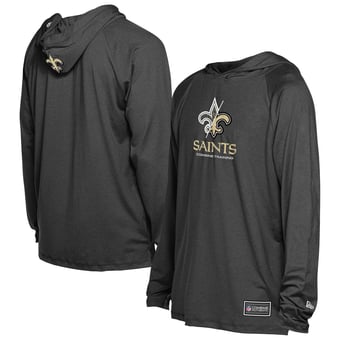 Men's New Era Black New Orleans Saints Functional Fandom Hoodie