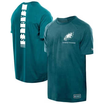 Men's New Era  Midnight Green Philadelphia Eagles Functional Fandom Reflective T-Shirt