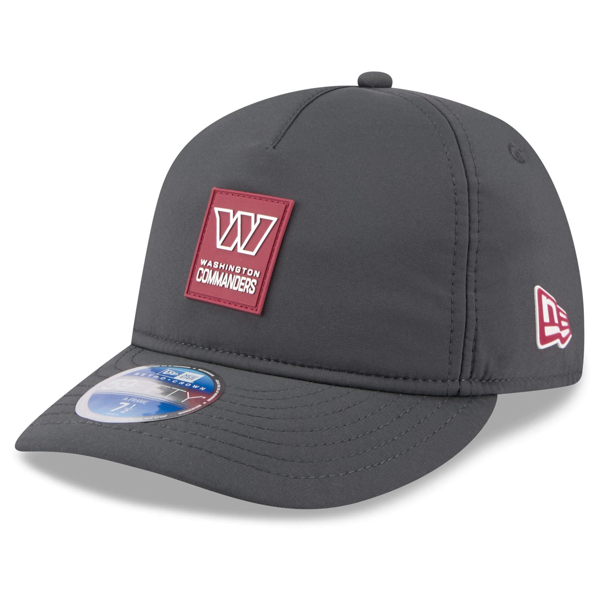 Men’s New Era Charcoal Washington Commanders 2025 Sideline Cold Weather Retro Crown 59FIFTY Fitted Hat Men’s New Era Charcoal Washington Commanders 2025 Sideline Cold Weather Retro Crown 59FIFTY Fitted Hat