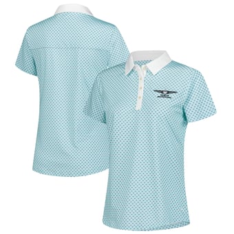 Women's Puma  Light Blue Genesis Invitational Morse MATTR Polo