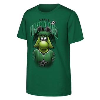 Youth Outerstuff  Kelly Green Dallas Stars Mascot Highlight T-Shirt