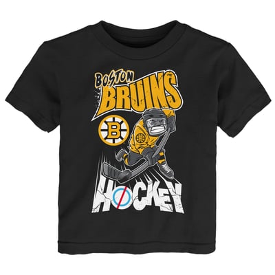 Toddler Outerstuff Black Boston Bruins One Timer T-Shirt